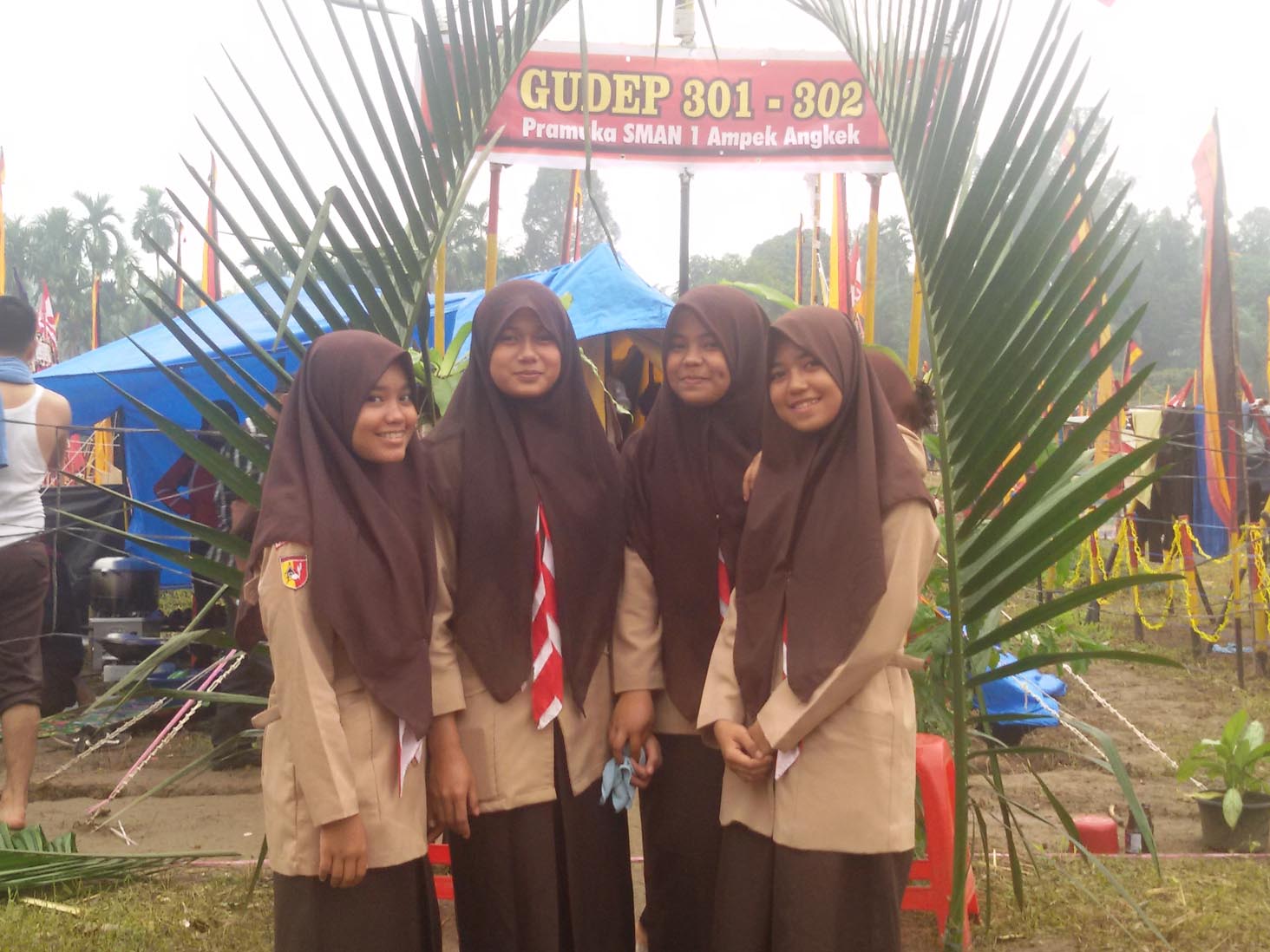 Pramuka SMAN 1 Ampek Angkek ikuti Lomba Mahapraja L-ktp Tahun 2015 di Lubuk Basung