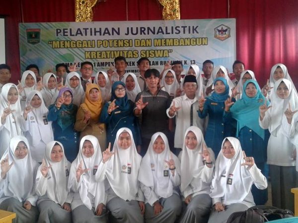 SMAN 1 Ampek Angkek adakan Pelatihan Jurnalistik