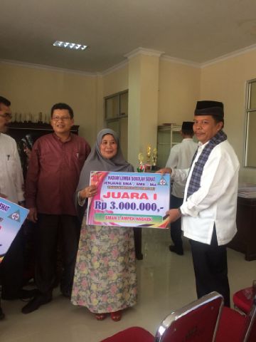 SMAN 1 Ampek Angkek Raih Peringkat Pertama Pada Lomba Sekolah Sehat Tingkat SMA/SMK se Kabupaten Agam