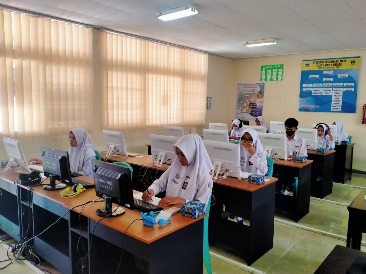 SMAN 1 Ampek Angkek Sukses Gelar ANBK Tahun 2022