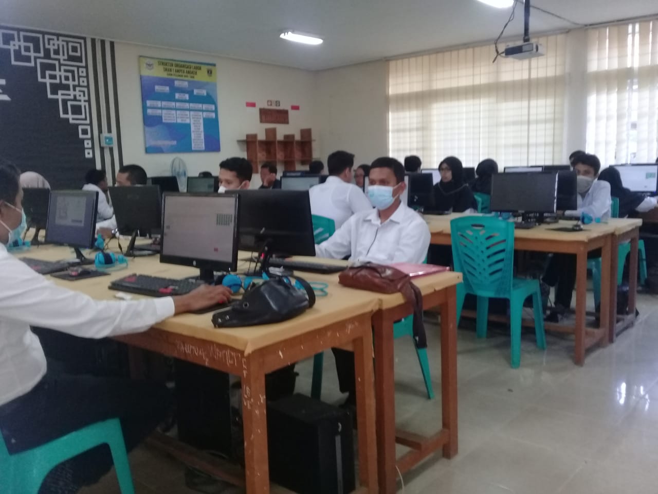 SMA Negeri 1 Ampek Angkek sebagai Tempat Seleksi PPK Pemilu tingkat Kecamatan oleh KPU tahun 2022