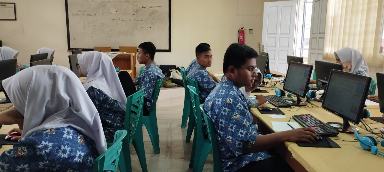 SMA Negeri 1 Ampek Angkek Laksanakan Try Out SNBT untuk siswa kelas XII