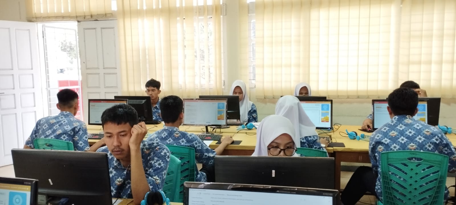 SMA Negeri 1 Ampek Angkek Melaksanakan Try Out  SNBT yang ke II