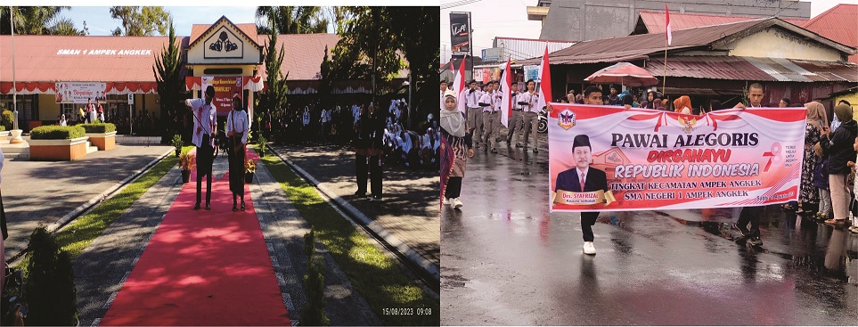 SMA Negeri 1 Ampek Angkek Mengadakan Berbagai Kegiatan dalam Memperingati HUT RI Ke-78