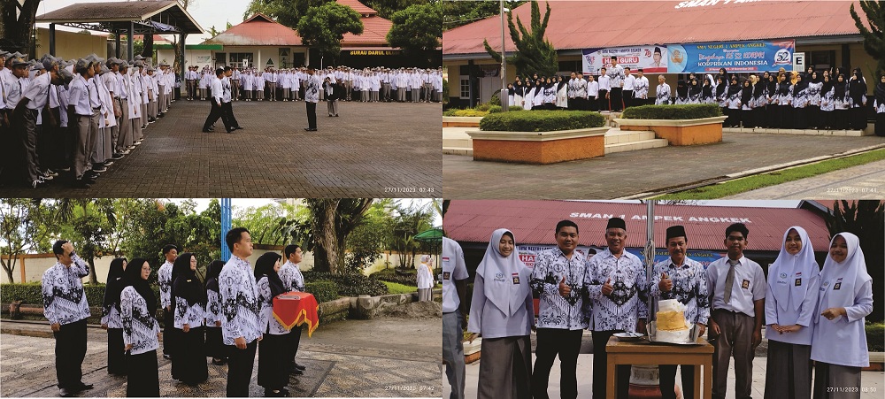 SMA Negeri 1 Ampek Angkek Memperingati Hari Guru Nasional yang Ke – 78
