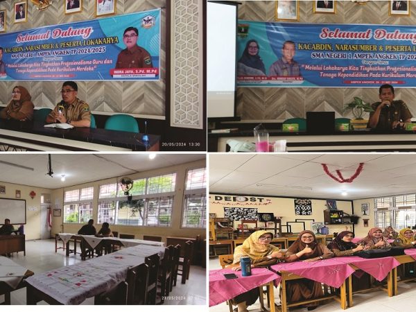 SMA Negeri 1 Ampek Angkek Melaksanakan Lokakarya Tahun Pelajaran 2024/2025