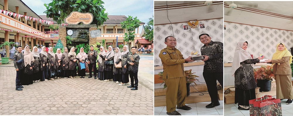 SMA Negeri 1 Ampek Angkek Melaksanakan Studi Tiru Ke SMA Negeri 1 Payakumbuh