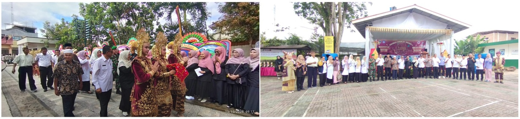 Kacabdin Wilayah I Buka Kegiatan SMANIVA Baralek Gadang ke III