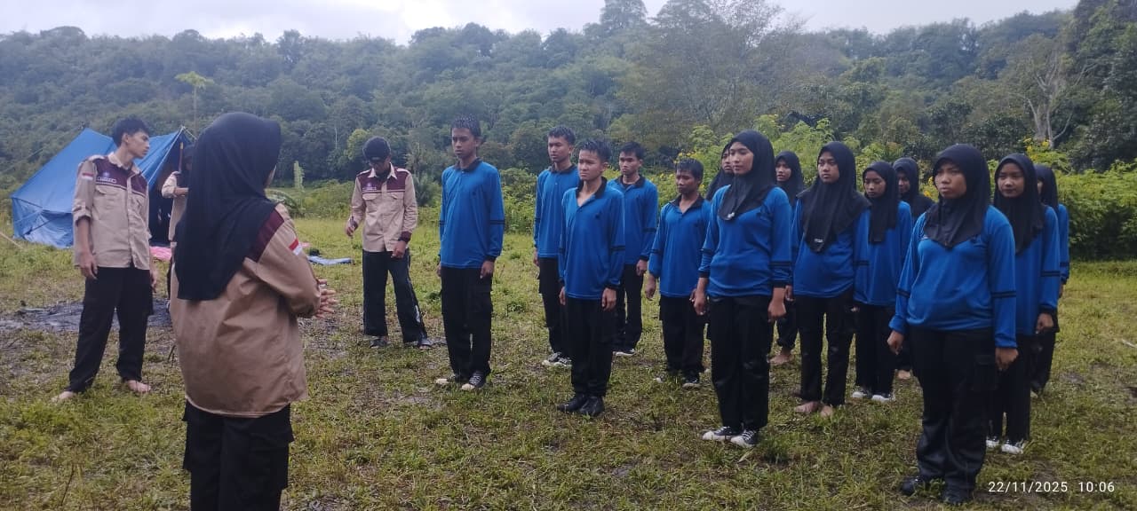 Kepala sekolah buka kegiatan Pelantikan Bantara Ekstrakurikuler Pramuka