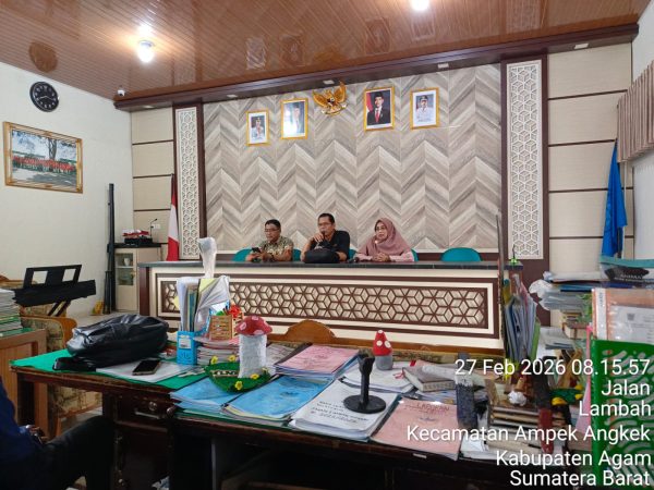 SMA Negeri 1 Ampek Angkek Melaksanakan Serah terima Pengawas Manajerial