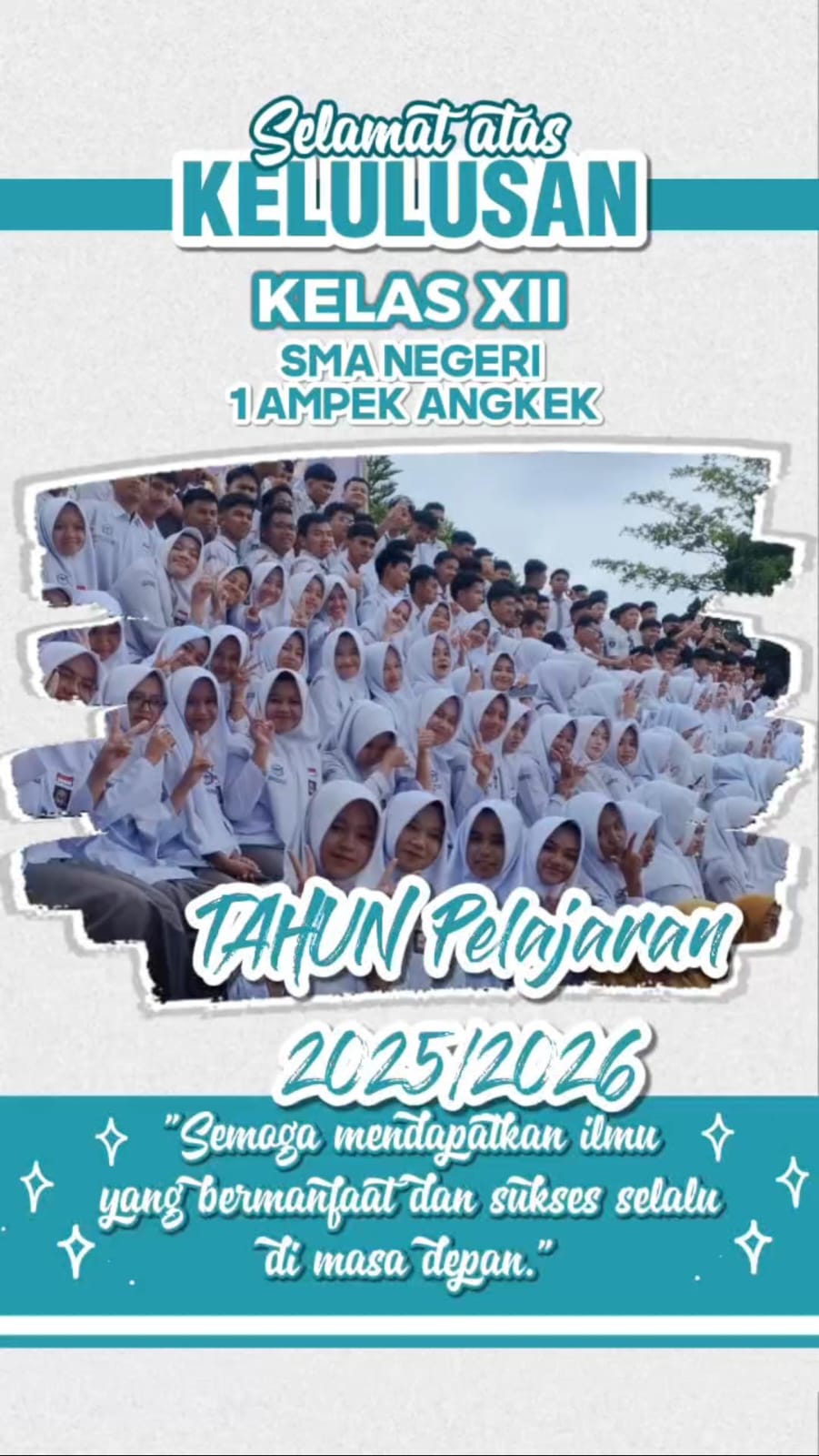 Pengumuman Hasil Kelulusan Kelas XII TP. 2025/2026