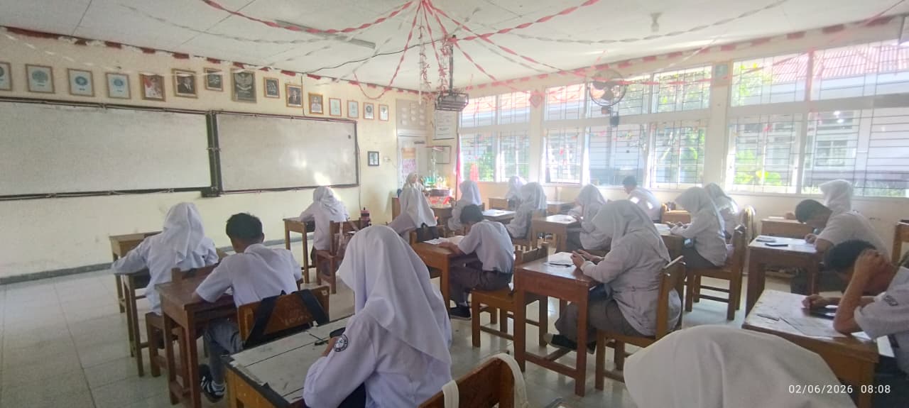 SMA Negeri 1 Ampek Angkek Melaksanakan Ujian Akhir Jenjang Tahun Pelajaran 2025/2026